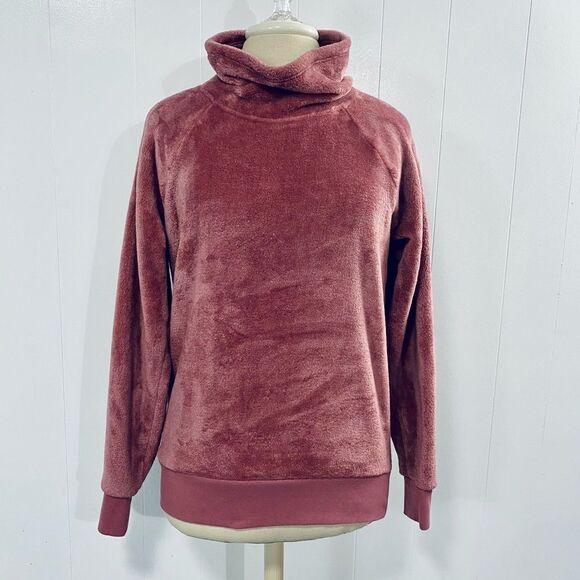 Gaiam | Fuzzy Cowl Neck Sweatshirt - Picture 3 of 10